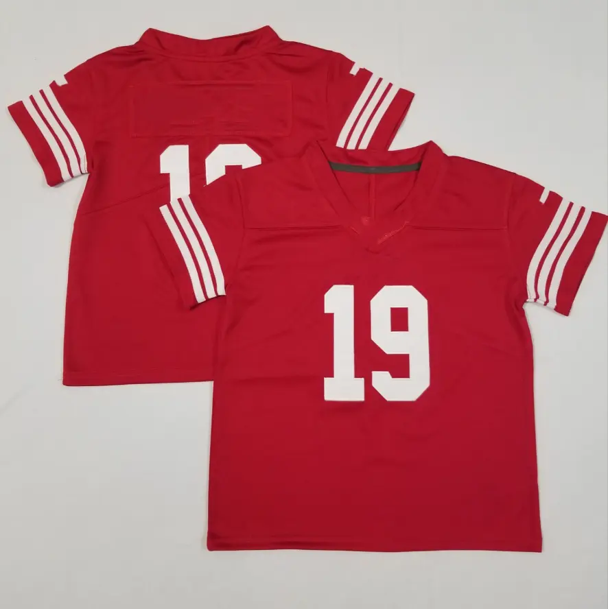 American Football Jersey for Toddler Kids Embroidered Jersey Custom Shirts In Stock 2T 3T 4T 5T 6T 7T