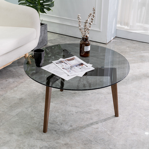 Table centrale de salon en verre, meuble de salon, table centrale en verre, avec <span class=keywords><strong>prix</strong></span> - Product Image 5