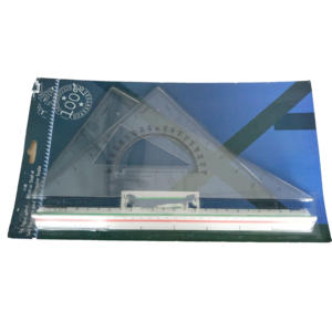 Règle triangulaire <span class=keywords><strong>d</strong></span>'architecture <span class=keywords><strong>3</strong></span> pièces, deux règles triangulaires, une règle droite en plastique - Product Image 1