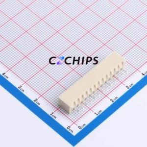 HCZZ0126-13 Wire-to-Board Pin Header Through hole Component (THT),P=2.54mm Connector 1x13P 2.5mm Through Hole XH - Product Image 2