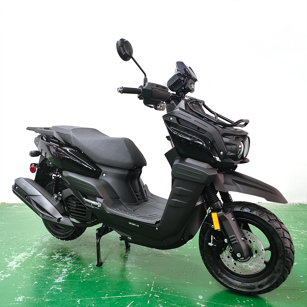 Schlussverkauf 150-Cm-Gas-Motor-Scooter Hochgeschwindigkeits-Erwachsenen-Motorrad mit Trommelbremse aus chinesischer Fabrik EPA-zertifiziert