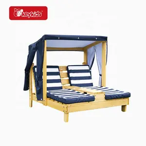 Großhandel Doppel-Kinder-Lounge-Sessel mit Bechhaltern und Markise W01D270