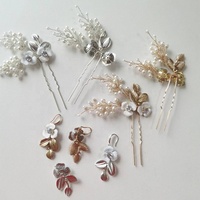 Handgemachte Hochzeit Braut schmuck Haarnadeln Neueste Ins Mode Emaille Blatt Perle Haarkamm Zubehör