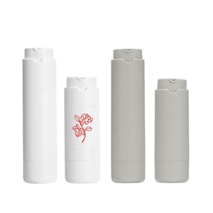 Luxury Refillable Matte Cylinder Skincare Moisturizer Shampoo Face Lotion 25ml/45ml Frosted Plastic Twist up Airless <b>Pump</b> <b>Bottle</b> - Product Image 1