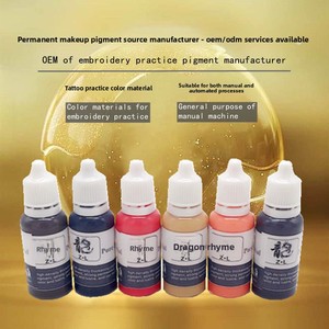 Pigment de pratique PMU 18ml, formule laitière pour l'entraînement au tatouage des sourcils, des lèvres et de l'eyeliner, encre de maquillage semi-permanent coréenne OEM - Product Image 2