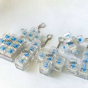 Porte-clés personnalisé avec design imprimé mignon, capuchon de clavier anti-stress, interrupteurs, boutons de clavier DIY - Product Image 5