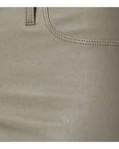 PIHA SPORTS <b>Womens</b> Genuine <b>Leather</b> Windproof Eco-Friendly Mid-Waisted Coated Stretch Skinny Jeans <b>Petite</b>/Regular/Tall Leg 26-32 - Product Image 2