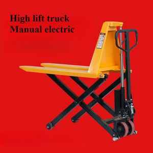 Pallet Lift 800mm 1-1.5Ton Elétrica Scissor Pallet Truck Empilhadeira Plataforma Elevador Elétrico - Product Image 2