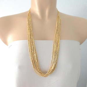 Collar de Cuentas Hecho a Mano: Felicidad Artesanal - Product Image 1