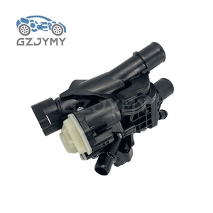 Thermostat de liquide de refroidissement d'origine avec capteur et joint pour Citroen DS PEUGEOT <span class=keywords><strong>9804160380</strong></span> 9849443980 Auto Parts Thermostat - Product Image 6