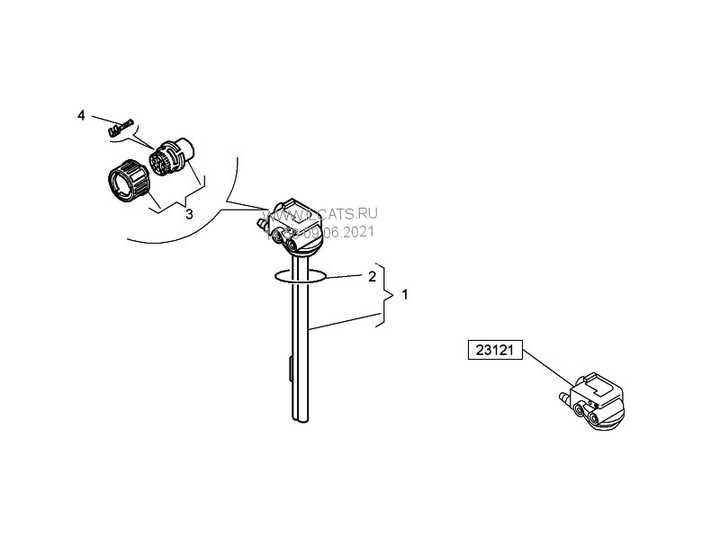 FUEL LEVEL SENSOR TANK FLOAT FOR Renault Magnum  