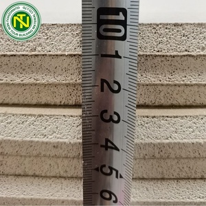 Panneau de plâtre insonorisant acoustique 9,5 mm, plaque de plâtre GB/T 9775 standard pour système de cloison de <span class=keywords><strong>plafond</strong></span> et de mur - Product Image 1