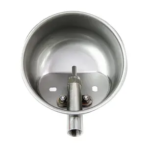 Stainless Steel Automatic Pig Nipple Drinker Bowl Animal Drinking Water Cup for Farm Equipment