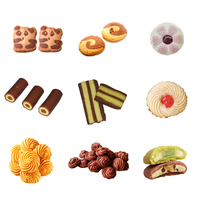 Nouvelle ligne de production de machine à biscuits automatique multifonctionnelle de couleur unique pour le fournisseur de l'usine