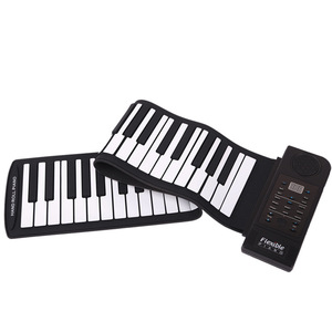 Piano de Mano Konix de 61 Teclas, Teclado Electrónico Plegable Portátil con Altavoz Integrado, Doble Alimentación (USB/Batería), Conector para Auriculares - Product Image 5