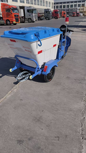 Triciclo Eléctrico de Saneamiento, Camión Recolector de Residuos de 500L, Motor de 580W, Absorción de Impactos Hidráulica, Carga Útil de 200kg, 30km/h - Product Image 4