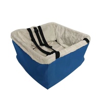 Co-Pilot Winter Fleece-Lined Pet Backseat Cover Oxford Anti-Dirty Coussin de siège de voiture Fournitures de voiture essentielles pour les chats
