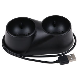 PS4ควบคุมชาร์จคู่สถานีแท่นชาร์จยืนฐานผู้ถือสำหรับ Sony PS3/PS4 <span class=keywords><strong>VR</strong></span> <span class=keywords><strong>PS</strong></span> ย้าย PSVR ควบคุม - Product Image 1