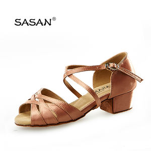 Scarpe da ballo Serior latino Swing scarpe da ballo S-5557D con tacco basso - Product Image 2