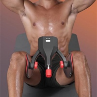 Appareil de fitness portable et léger, réglable, pour la course, le basketball, l'haltérophilie, la gym intégrée, le yoga et le Pilates, en PC+TPE+matériau à ressorts, noir