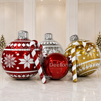 Sphère de Noël gonflable réfléchissante brillante, grande boule miroir, ornement géant pour la décoration d'événements en magasin, de fêtes