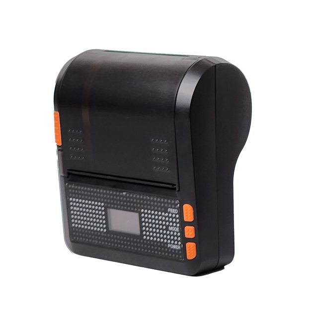 3inch Mini Portable 80mm Mobile Thermal Label Printer Compatible with Android IOS Wireless Printer