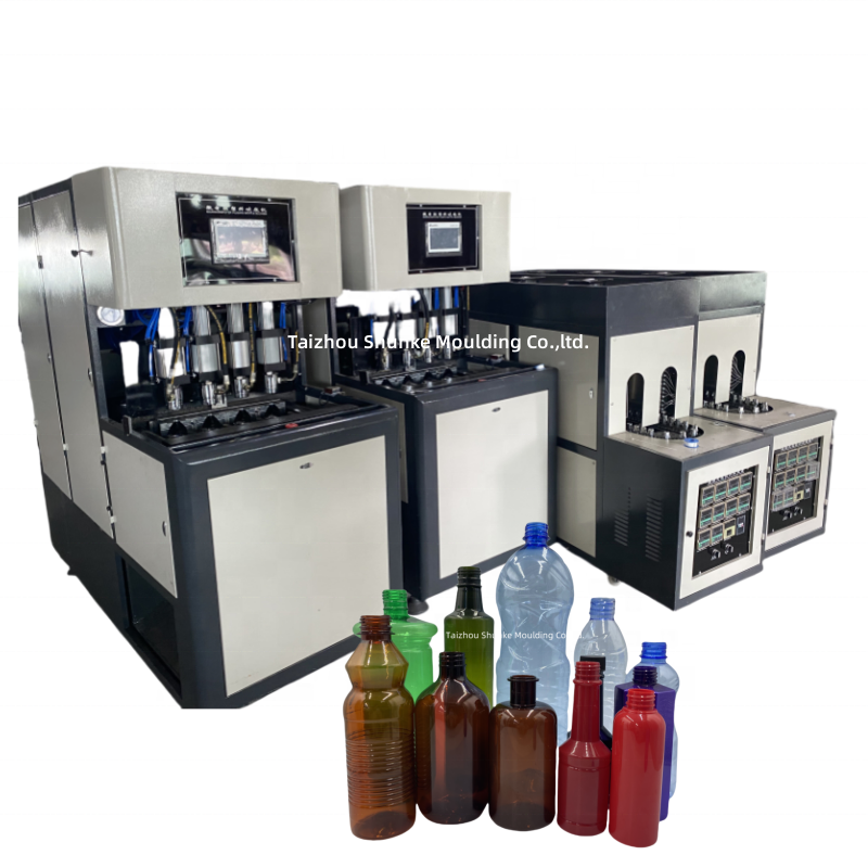 4 Cavity Plastic Bottle Blow Molding
