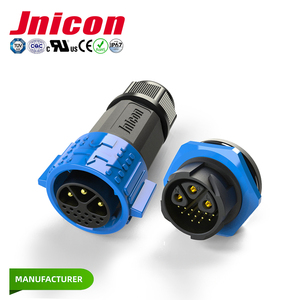 M25 3 + 13 pin kết nối không thấm nước 3pin điện 13Pin dữ liệu 16 địa chỉ liên lạc Bảng điều khiển gắn kết IP67 cáp điện dây kết nối - Product Image 1