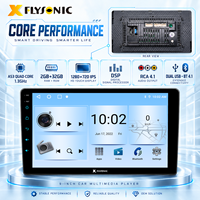 Autoradio Android FYDZ 2DIN 9 pouces avec DSP, Mirror Link, écran partagé, SWC, FM, GPS