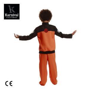 Disfraz de Ninja <span class=keywords><strong>Akatsuki</strong></span> Nube Roja al por Mayor, Traje Naranja, Kimono, Disfraz de Halloween, Carnaval, Fiesta, Anime, Cosplay, Disfraz de Carnaval para Niños - Product Image 5