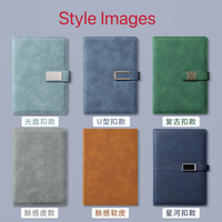 Ensemble cadeau de carnet de notes personnalisé, carnet en cuir PU souple, papeterie, logo personnalisé avec stylo, journal, agenda, impression