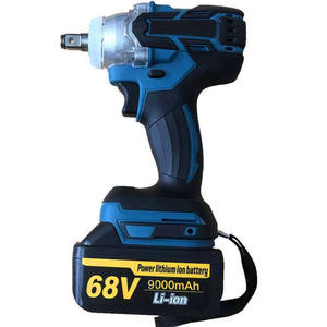 21V Rechargeable Lithium <b>Battery</b> DIY Portable Cordless Brushless Impact Wrench High Torque 300N.m 4 Drive 3-Year Warranty 650W - Product Image 1