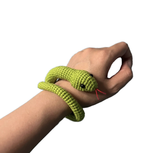 Bracelets de câlin d'animaux au crochet personnalisés en usine, canard à long cou Amigurumi/grenouille/<span class=keywords><strong>girafe</strong></span>/porte-clés/accessoires de sac, anneaux au crochet - Product Image 5