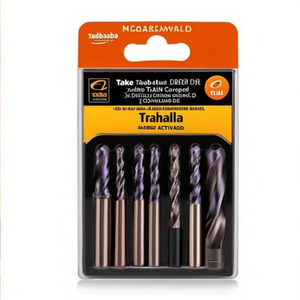 Foret universel en carbure Ttake Ta1002, revêtement Nano TiAlN, forets en carbure 3Xd - Product Image 2