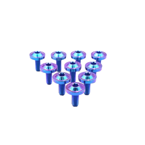 Pernos autorroscantes de titanio PYTITANS M4 M5 al por mayor con cabeza Torx Gr5 sistema de medición métrica estándar para pernos de motocicleta - Product Image 1