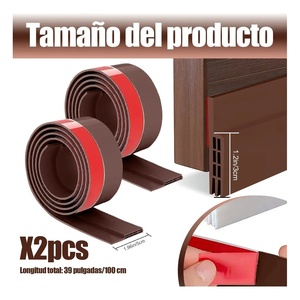 Door Dust <b>Cover</b> Dust Seal Insect Preventer 2Pcs For Door And Window <b>Screens</b> - Product Image 2
