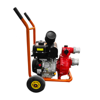 Pompe à eau de lutte contre l'incendie à essence haute pression portable 7HP