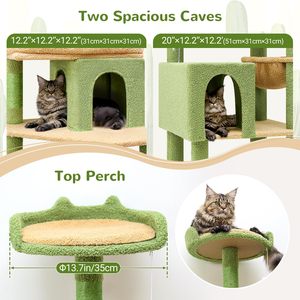 Arbres à <span class=keywords><strong>chat</strong></span> robustes Starmoon pour chats de grande taille, <span class=keywords><strong>arbre</strong></span> à <span class=keywords><strong>chat</strong></span> robuste de 72 pouces pour chats de grande taille, hamac - Product Image 4