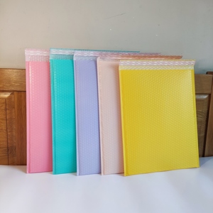 Sobres de Burbuja de Polietileno Verde Azulado a <span class=keywords><strong>Precio</strong></span> de Fábrica, Bolsas Acolchadas Autosellables para Envío de Cosméticos, Perfumes y Mascarillas Faciales, Resistentes a Desgarros - Product Image 2