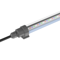 Lampes à tube LED pour poulailler, 4 couleurs (rouge, vert, bleu, blanc), étanches et ignifuges