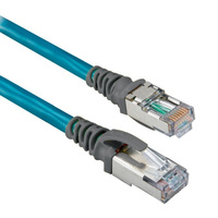 Câble de raccordement Ethernet blindé CM Slim CAT6A en cuivre nu, 1m 2m 3m, certifié CE