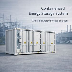 Conteneur de stockage d'énergie BESS conteneurisé de 20 pieds 3,7 MWh, refroidissement par air, raccordé au réseau, avec PCS et EMS, 20 pieds 3,7 MWh 3700 kWh - Product Image 3