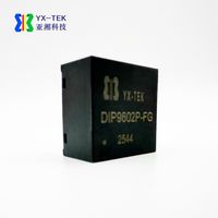 YX 2.5G BASE-T Quad Port Through Hole Magnetics DIP-9602P-FG 2544 China para Routers y Switches