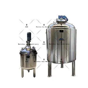 Poudre liquide de taille industrielle mélangeant le mélangeur de chauffage de 100L 200L 500L 1500L pour le savon