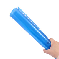 Échantillon disponible : Classeur A4 en plastique à 11 trous perforés avec bouton-pression pour ranger papiers et petits objets