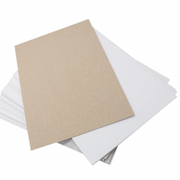 230g/240g/250g/290g/340g/400g panneau duplex dos gris/dos blanc/dos kraft 70*450 cm