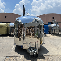 Vente chaude en plein air nourriture remorque restauration remorque Mobile cuisine Van multifonctionnel chariot alimentaire camion alimentaire café USA Kiosque
