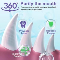 Pâte buccale pour animaux de compagnie OEM/ODM recommandée par les vétérinaires, pour une haleine fraîche, avec enzymes naturelles, soin complet de la bouche 360° °   Purification buccale