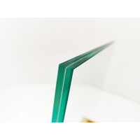 Vitrina de Vidrio Templado para Piso, Vidrio Laminado Triple Reforzado de 6.5 Pulgadas 10+10+10mm