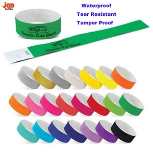 Pulseras Tyvek para Eventos, Diseño Antimanipulación que Evita el Reutilización, Pulseras de Papel de Primera Calidad, Resistentes al Agua, Identificación para Fiestas <span class=keywords><strong>VIP</strong></span> - Product Image 1